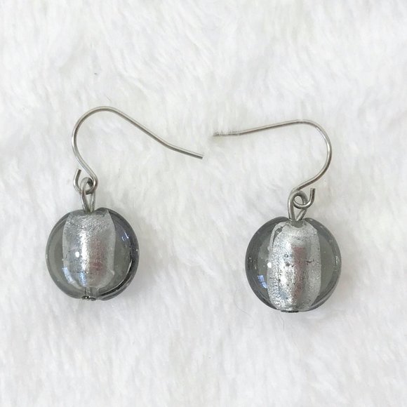 Choker Necklace Earring Set Gunmetal - Picture 7 of 8